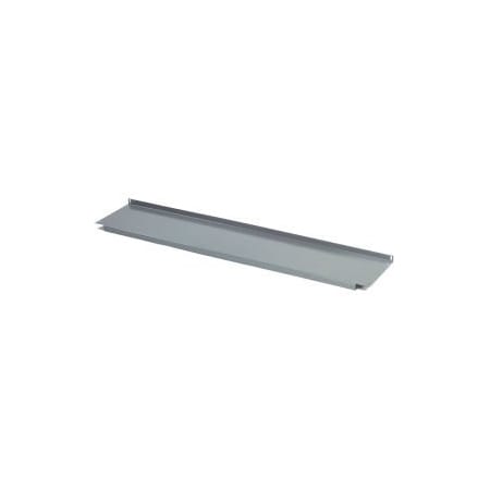 Global Equipment Steel Lower Shelf, 72"W x 14"D, Gray S-72